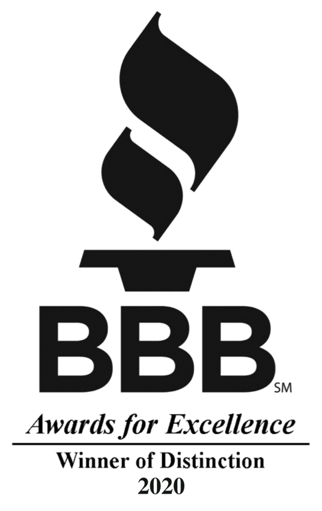 BBB Award of Excellence 2020